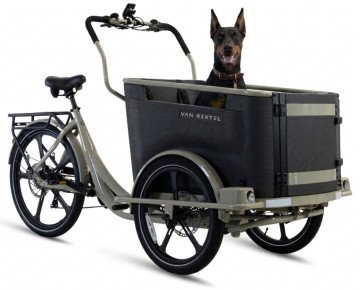 Van Rixtel Dog - desert sand - elektrische driewieler bakfiets