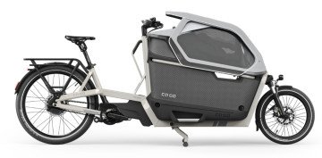 Ca Go FS200 Life Family-Plus - Edition 5 Silk Grey - Bosch CX Cargo Line Belt Drive | DEMO model tot 50km