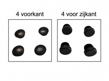 (102-3-b) Dopjes (8 stuks) voor de Royal Cargo bikes 3W modellen