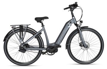 Van Rixtel Mirage - Enviolo AutomatiQ 612Wh - Metallic Grijs - elektrische damesfiets