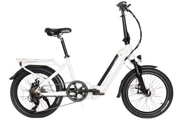 Van Rixtel Intube - Pearl White - elektrische vouwfiets