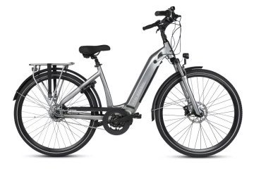 Van Rixtel Monaco - Showroommodel - Nexus 8sp 612Wh - Metallic Grijs - elektrische damesfiets