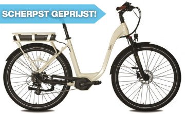 Bizo Bike Becca - Showroommodel - creme - elektrische damesfiets