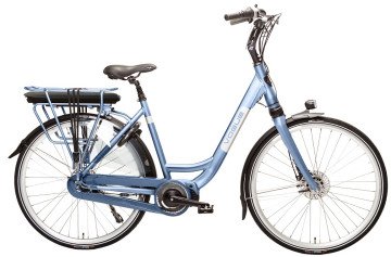 Vogue Infinity MDS M300 silk blauw - Showroommodel - 48cm - elektrische damesfiets