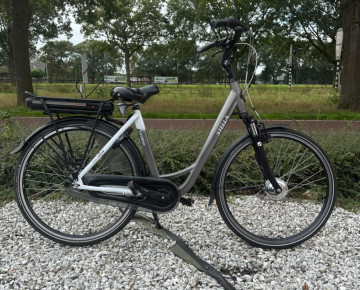 Stella Livorno E-bike Dames - Comfortabele Elektrische Fiets met Voorwielmotor
