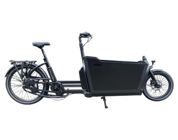 Qivelo Ananda Twowheel - Showroommodel - elektrische tweewieler bakfiets - mat zwart