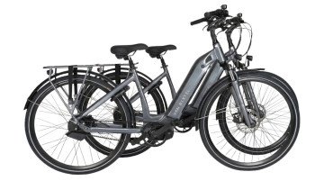 Van Rixtel Mirage - Showroommodel - Enviolo AutomatiQ 612Wh - Metallic Grijs - elektrische damesfiets