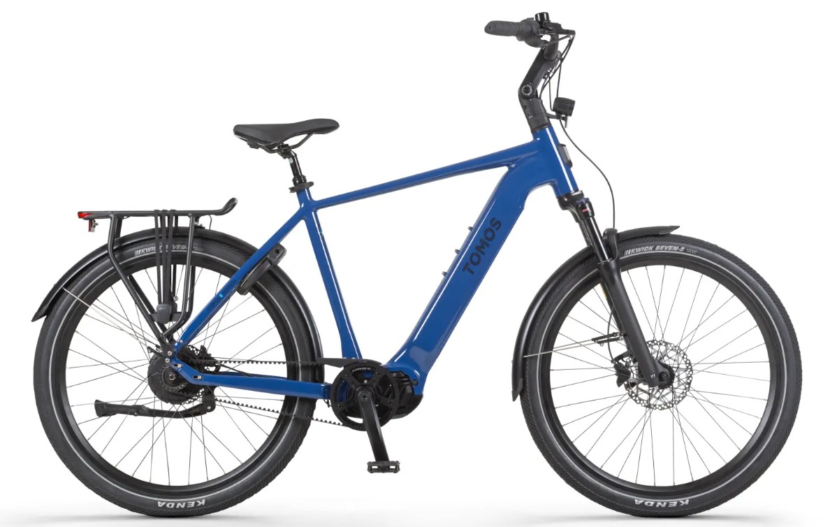 Tomos EB 22 elektrische fiets met riemaandrijving en middenmotor