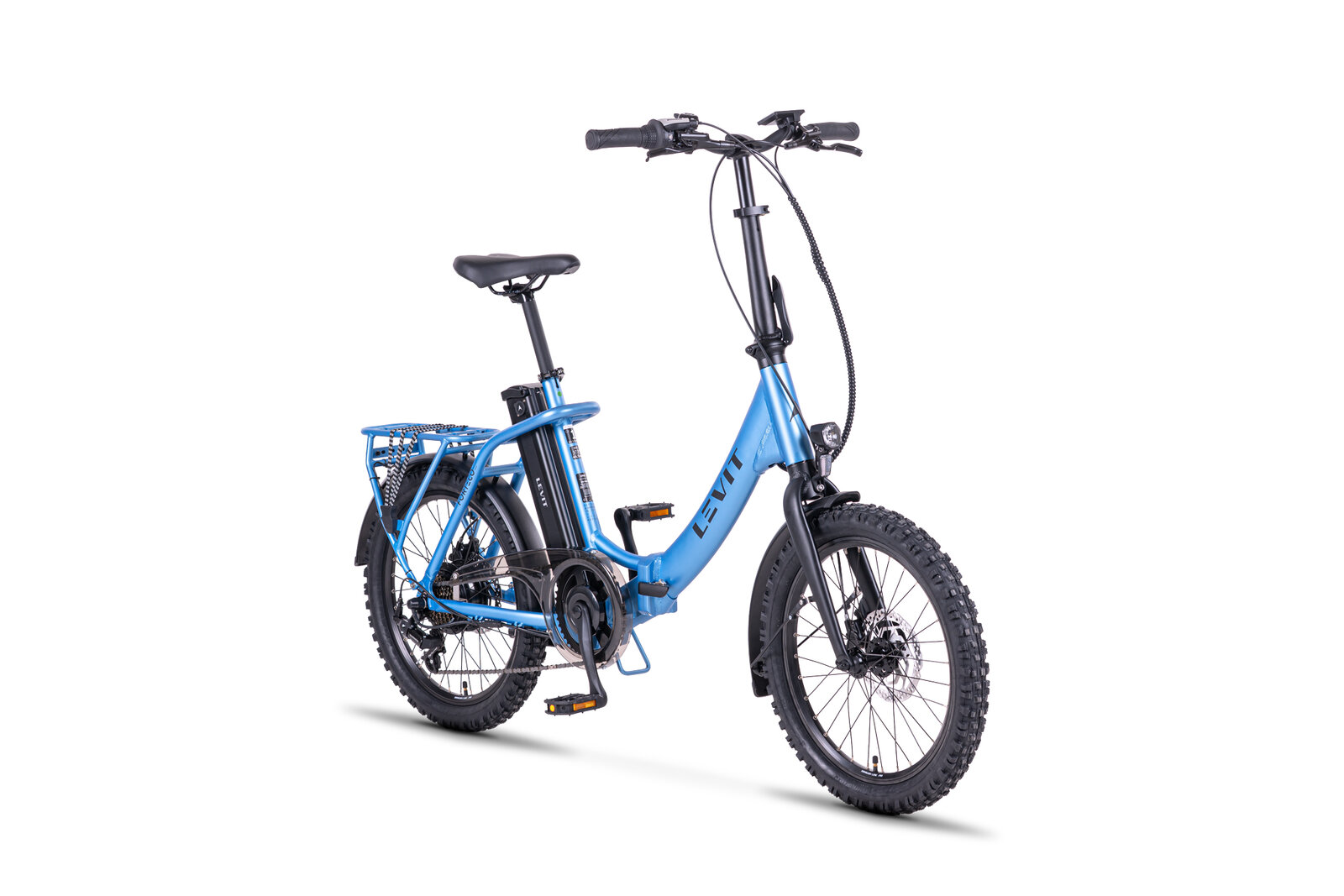Levit Forteco 3 2026 - ocean - elektrische vouwfiets