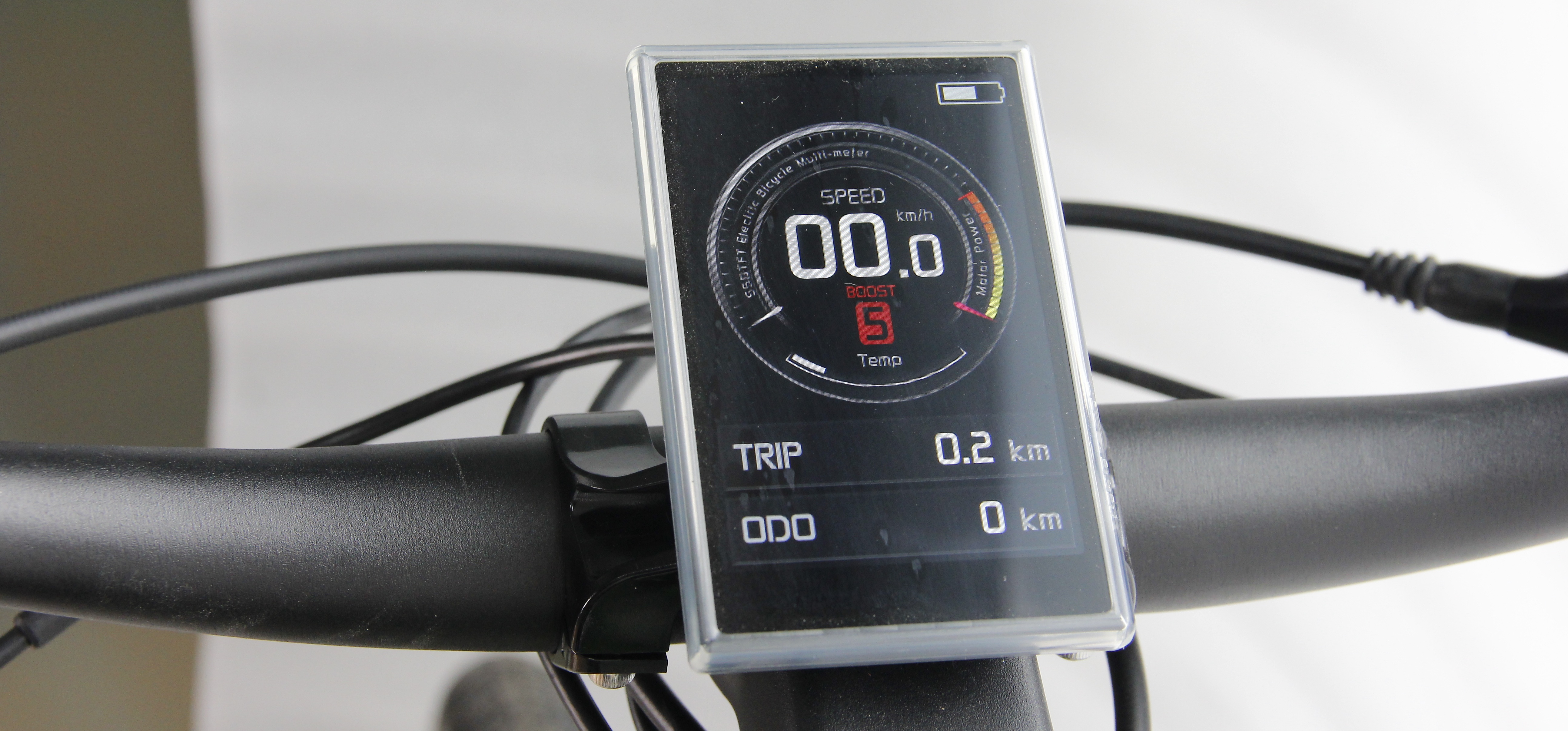 King LCD scherm elektrische fiets stuur