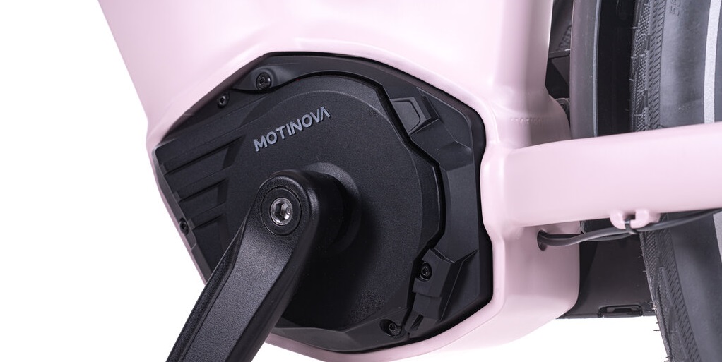 Levit Beleco 7 Lowstep 2026 - rose - elektrische damesfiets middenmotor