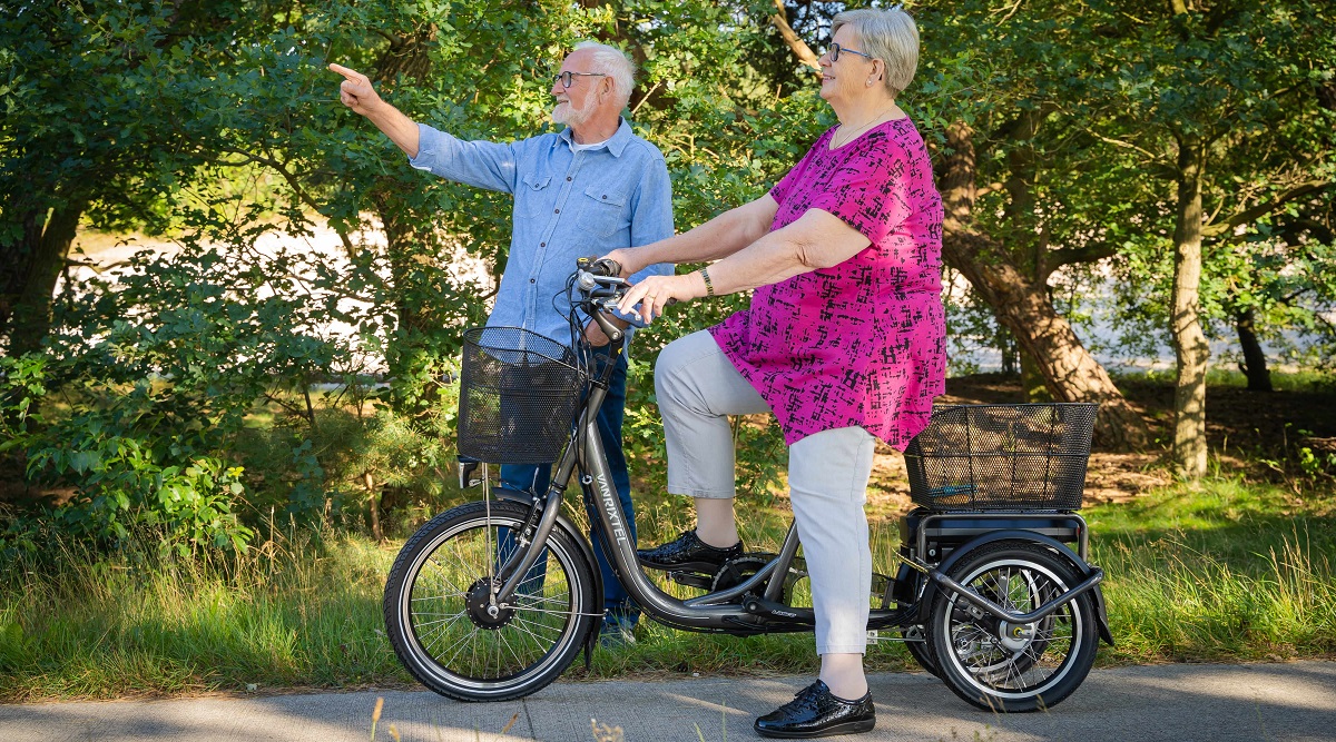 Elektrische driewieler fiets