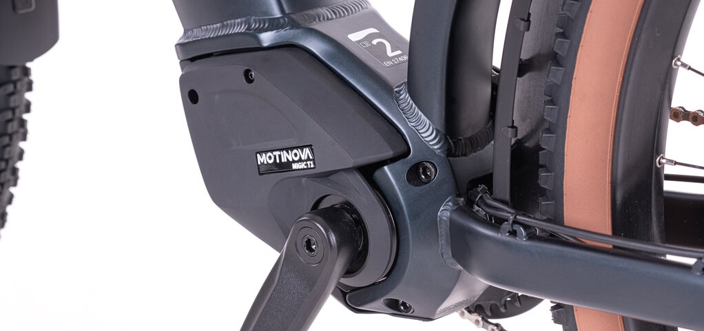 Levit Flueco midstep 2026 - midnight sky - elektrische hybride SUV fiets middenmotor