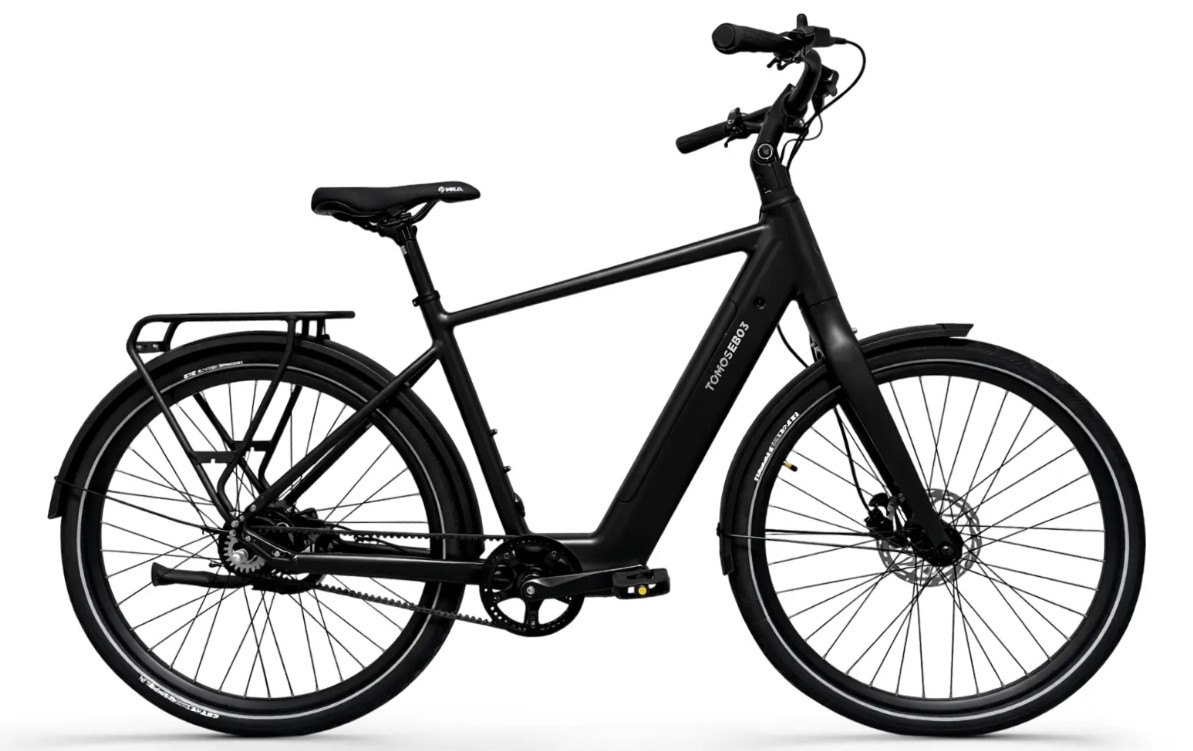 Tomos EB 03 elektrische stadsfiets belt drive