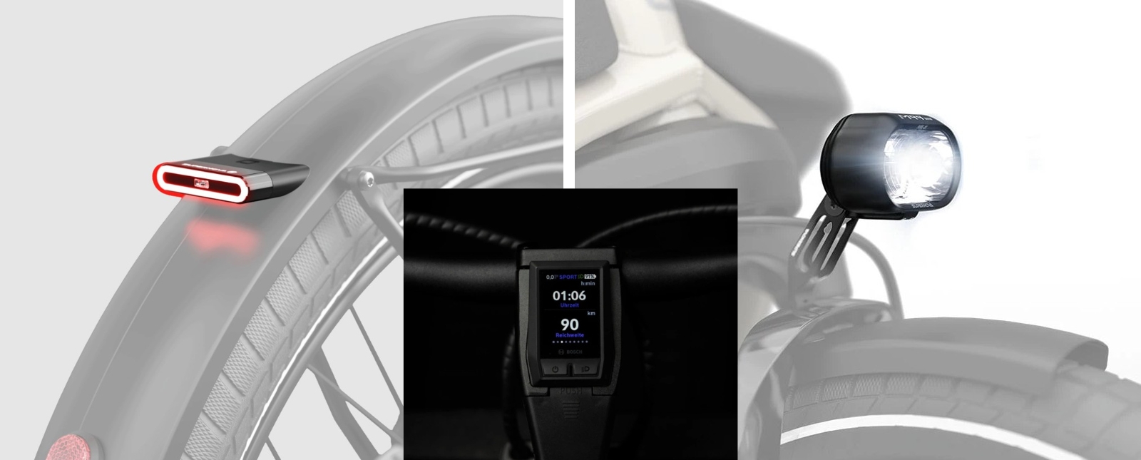 Bosch Kiox 300 Smart System, GPS tracker en Supernova verlichting