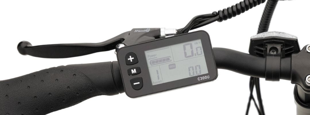 Van Rixtel Travel City zwart vouwfiets LCD display