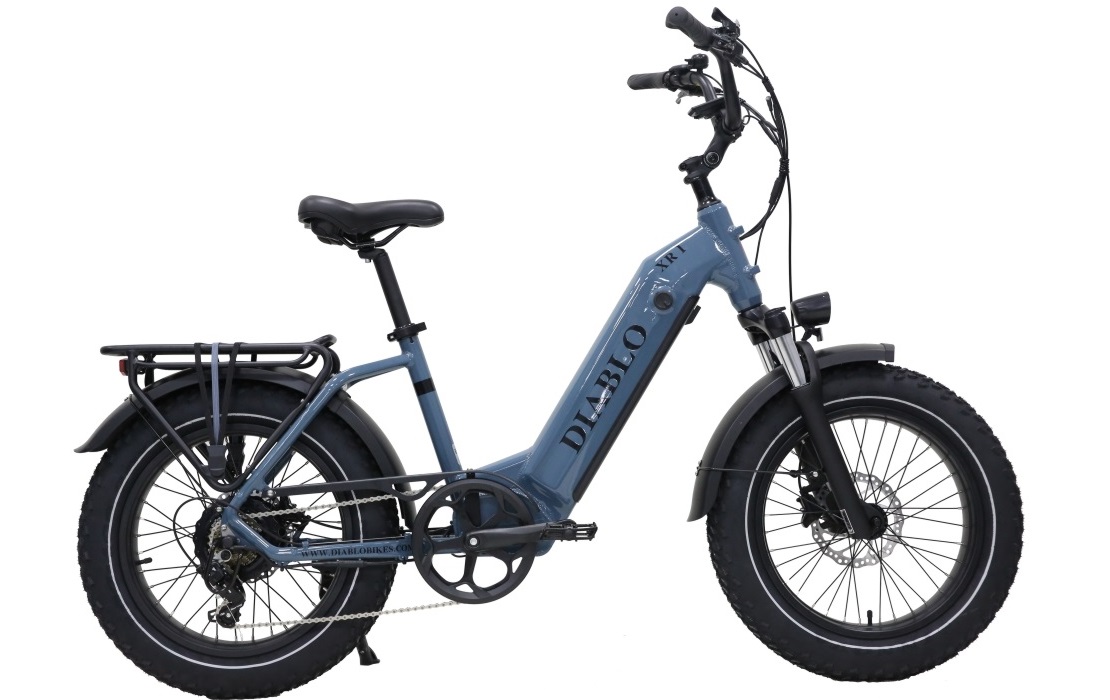 Diablo XR1 elektrische fatbike blauw