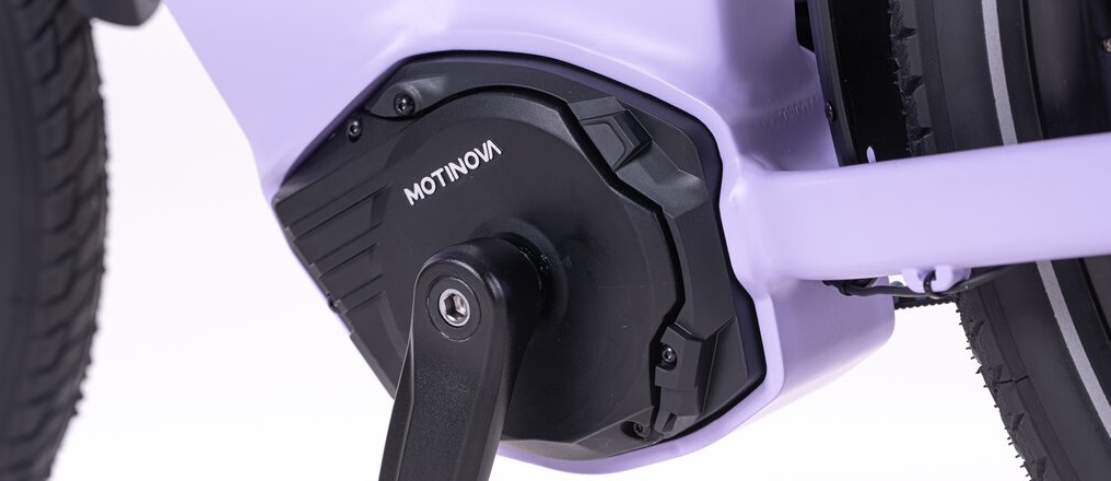 Levit Beleco 3 Lowstep 2026 - lavander - elektrische damesfiets middenmotor