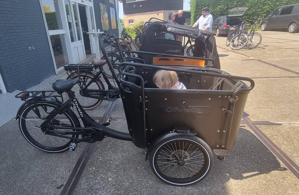 Testen van een bakfiets