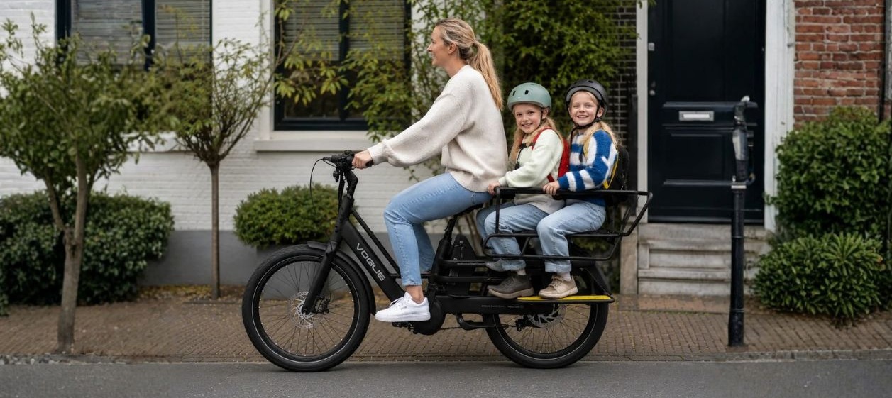Stabiel parkeren met dubbele standaard Vogue Avalanche