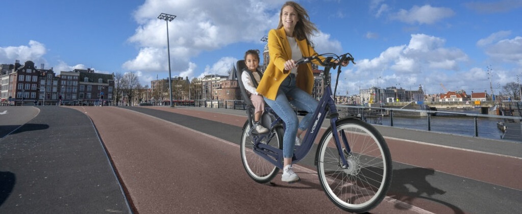 elektrische fiets met voorwielmotor