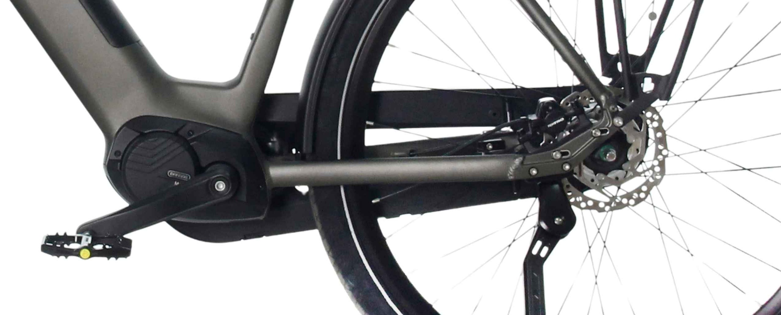 Uitneembare 630Wh Samsung accu elektrische fiets
