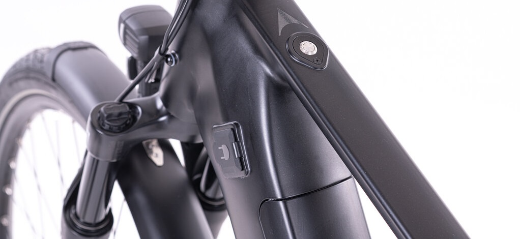 Levit Beleco 1 Lowstep 2025 - obsidian - elektrische damesfiets intube accu