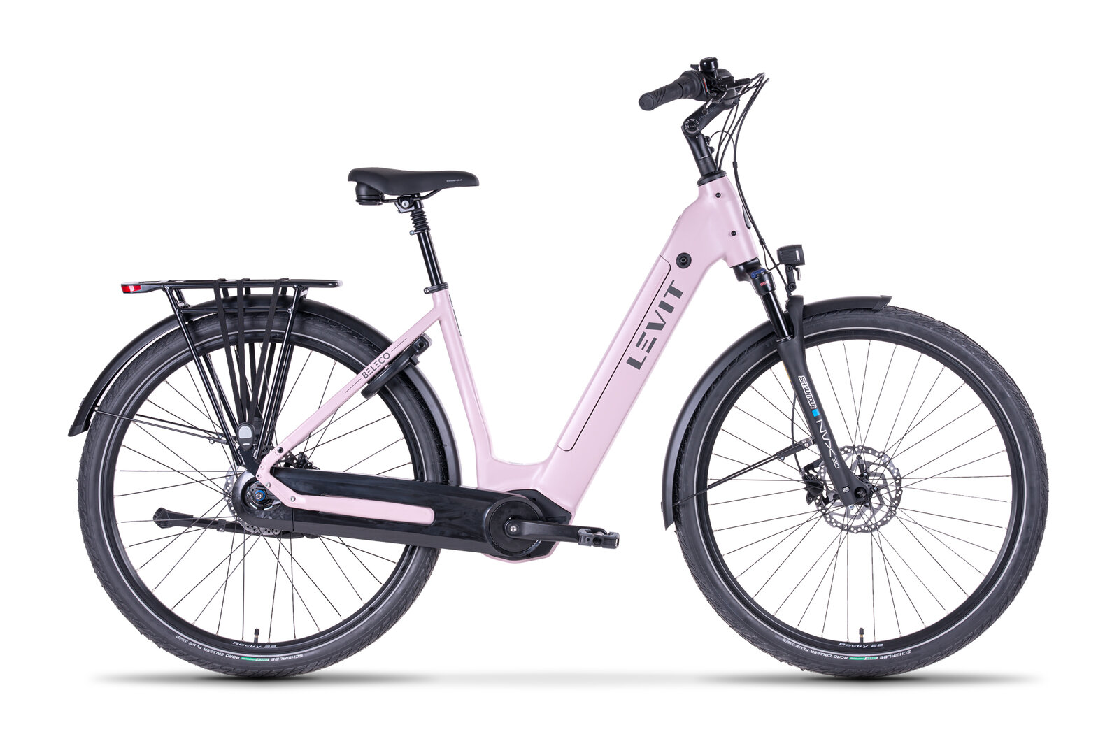 Levit Beleco 7 Lowstep 2026 - rose - elektrische damesfiets