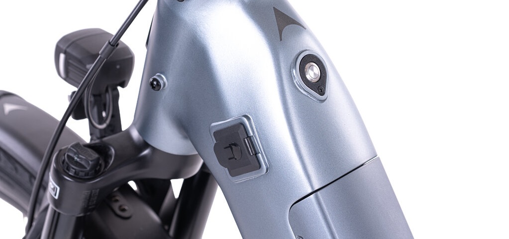 Levit Beleco 5 Lowstep 2026 - gunmetal silver - elektrische damesfiets intube accu