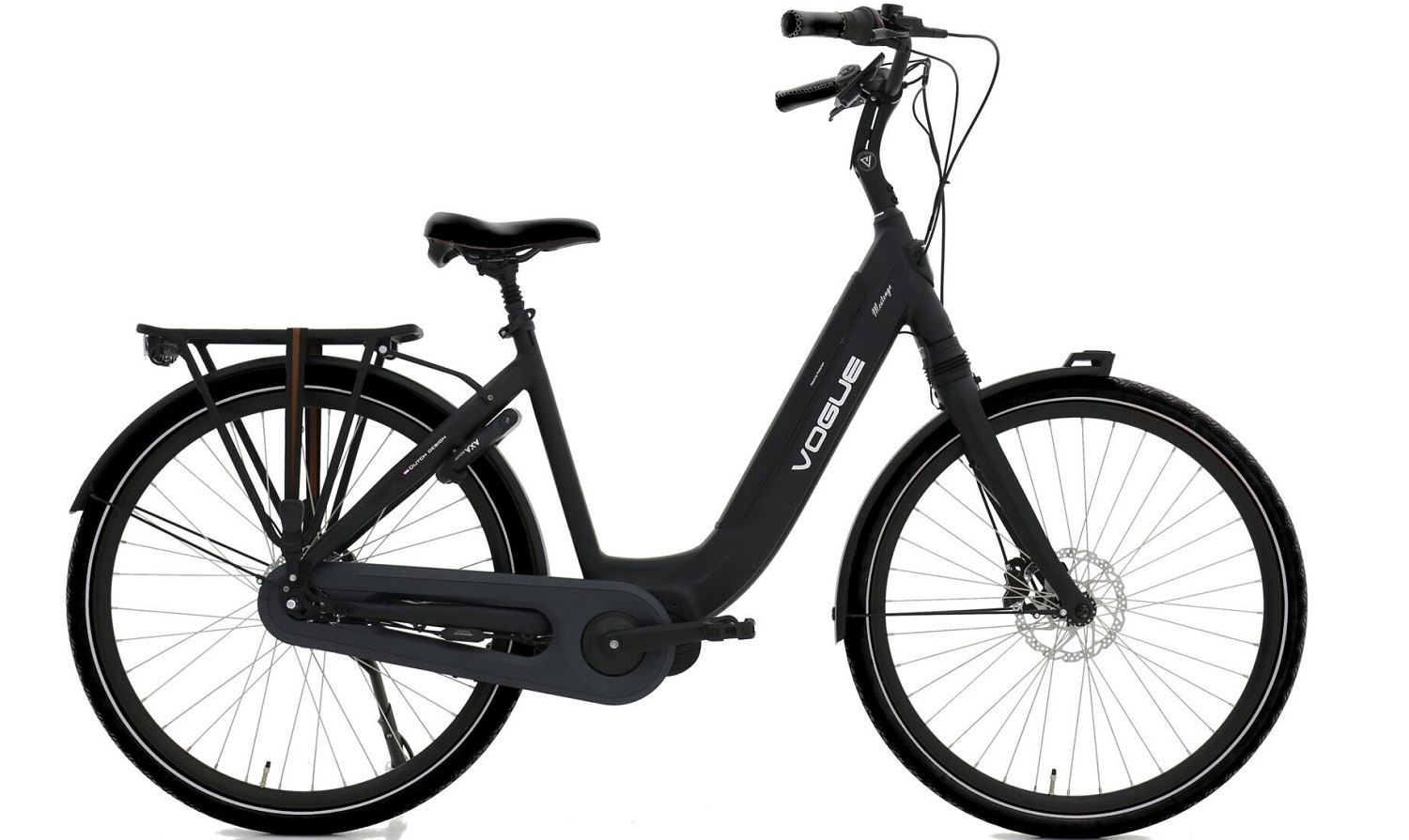 Vogue Mestengo MID mat zwart