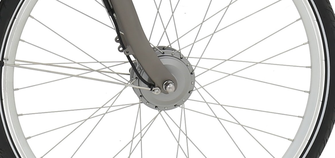 vogue basic n7 grijs elektrische fiets