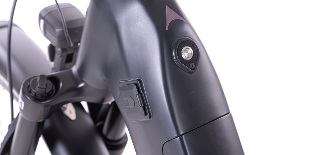 Levit Beleco RD lowstep 2026 - dark navy blue - elektrische damesfiets intube accu