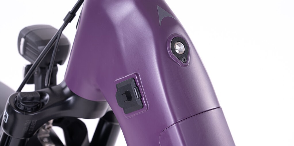 Levit Beleco RD lowstep 2026 - bordeaux - elektrische damesfiets intube accu