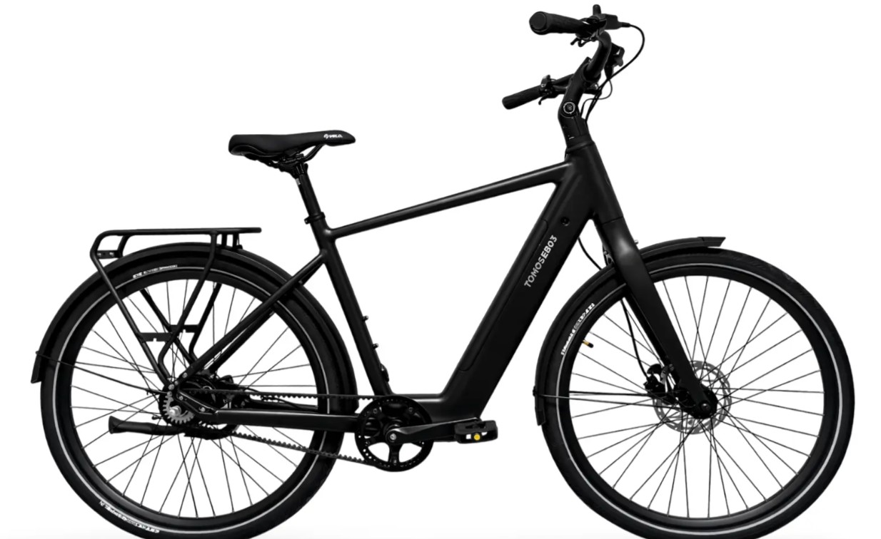 Tomos EB 03 elektrische stadsfiets belt drive
