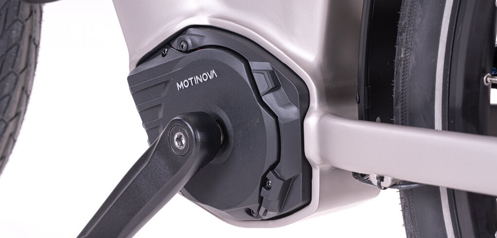 Levit Beleco 5 Lowstep 2026 - champagne - elektrische damesfiets middenmotor