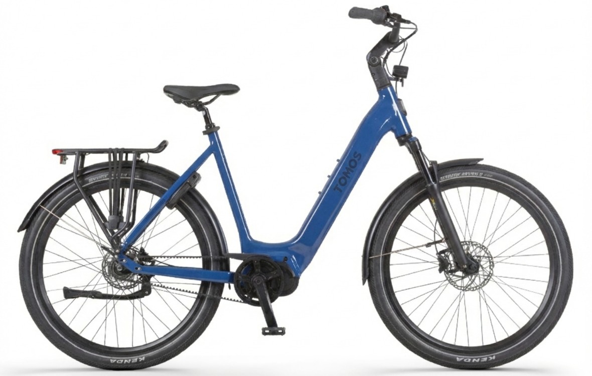 Tomos EB 22 elektrische fiets met riemaandrijving en middenmotor